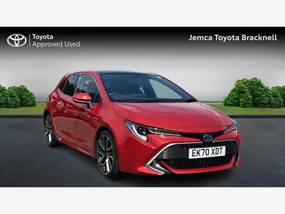 Toyota Corolla 1.8 Vvt-h Excel Cvt Euro 6 Ss Red