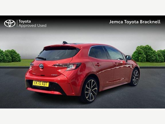 Toyota Corolla 1.8 Vvt-h Excel Cvt Euro 6 Ss Red #2