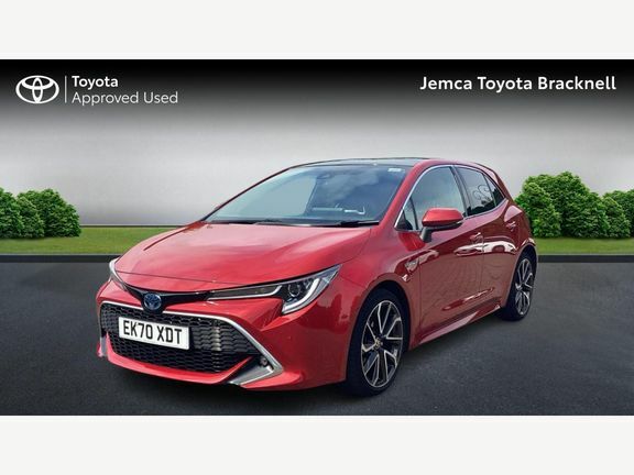 Toyota Corolla 1.8 Vvt-h Excel Cvt Euro 6 Ss Red #3