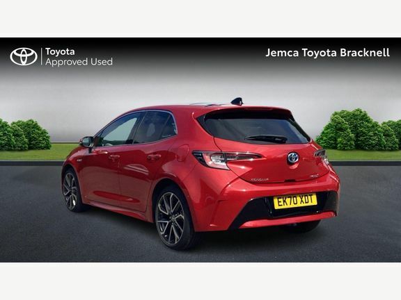 Toyota Corolla 1.8 Vvt-h Excel Cvt Euro 6 Ss Red #4