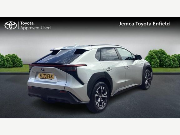 Toyota bZ4X Motion Fwd Silver #2