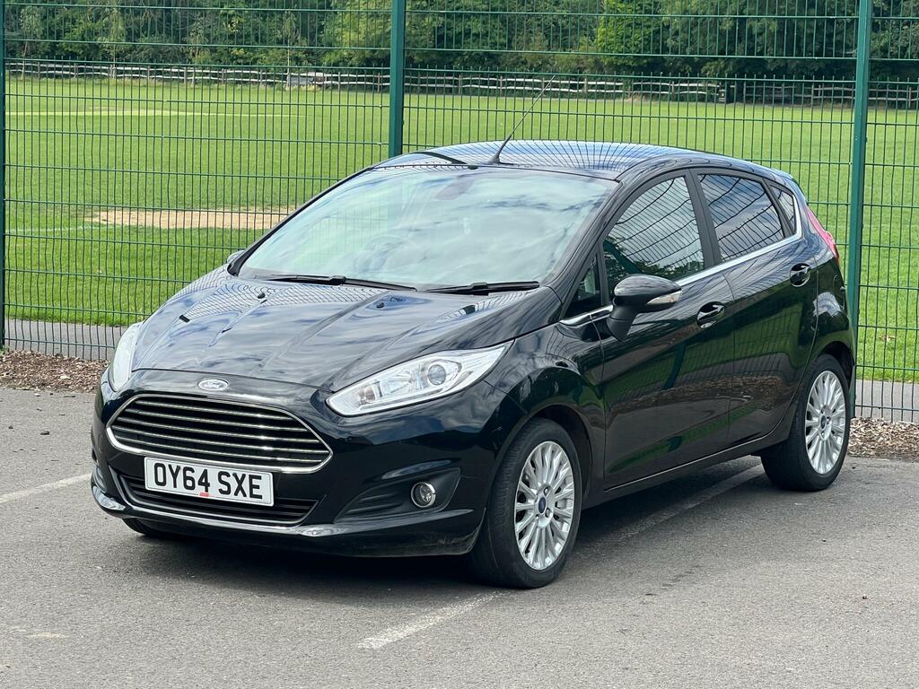 Ford Fiesta Petrol OY64SXE Black #3