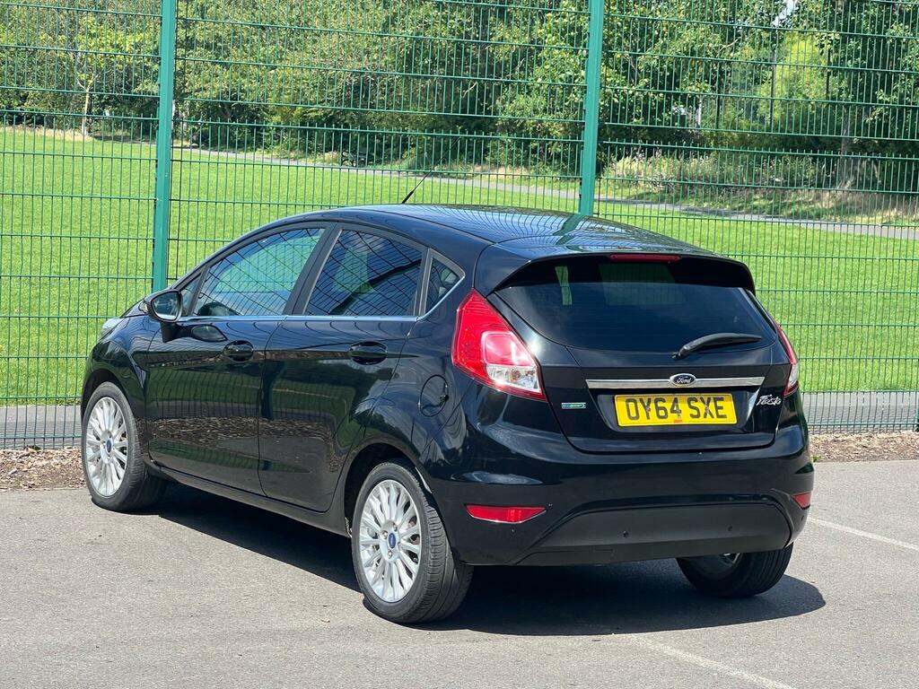 Ford Fiesta Petrol OY64SXE Black #4