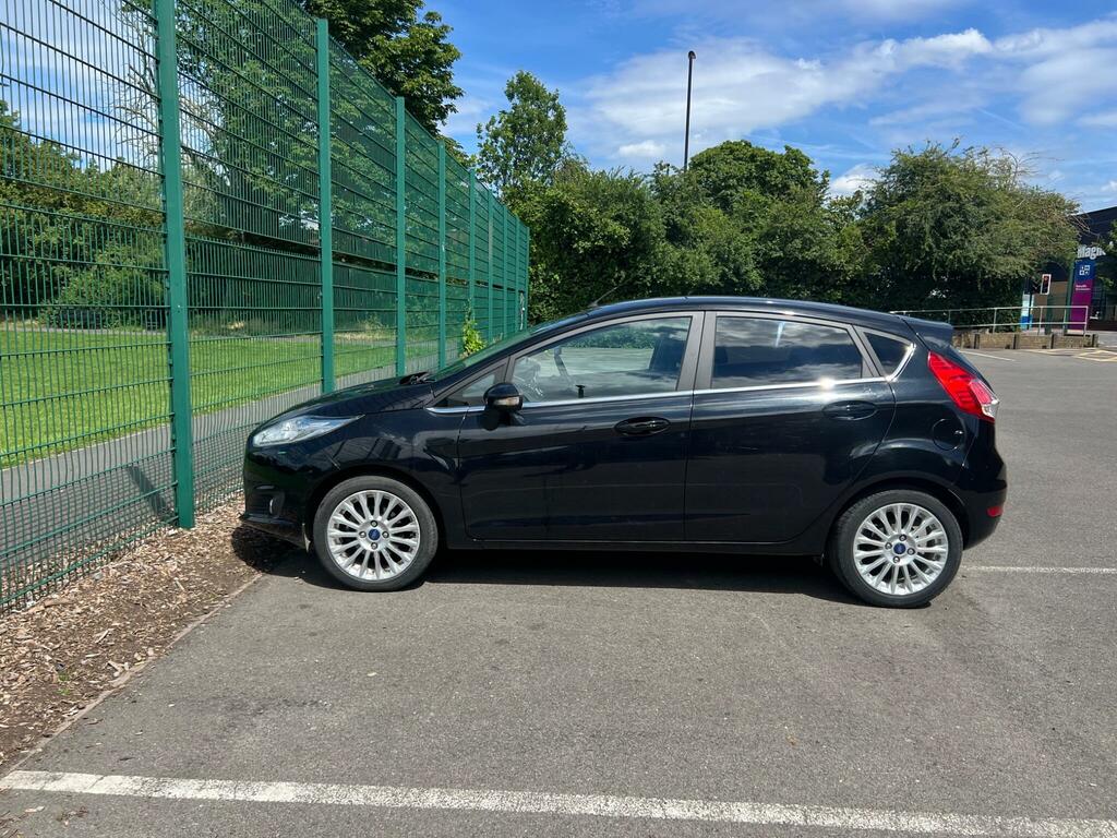 Ford Fiesta Petrol OY64SXE Black #5