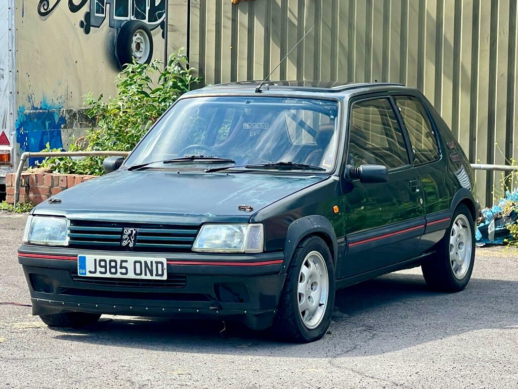Peugeot 205 Hatchback Blue #3