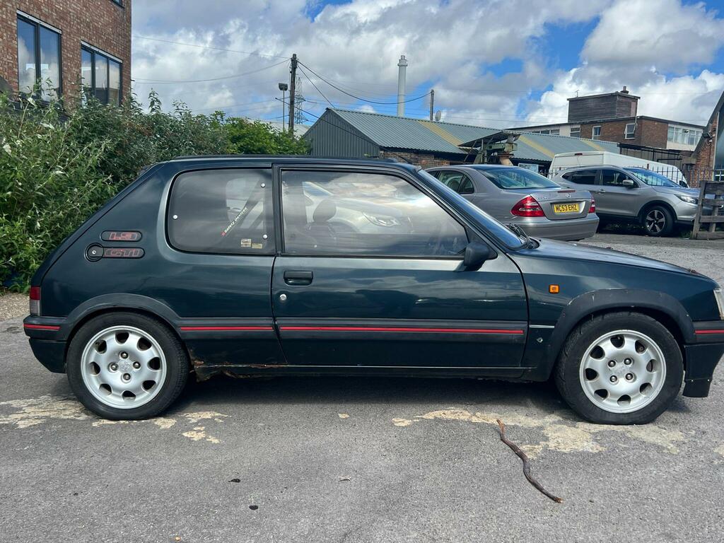 Peugeot 205 Hatchback Blue #8