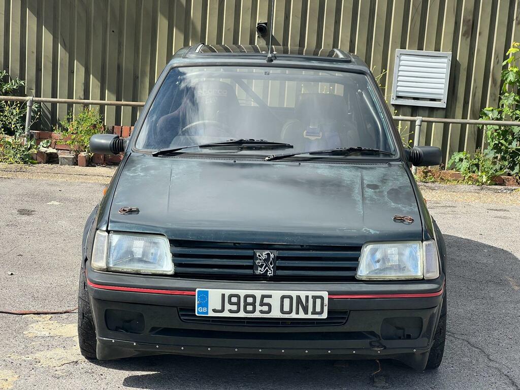 Peugeot 205 Hatchback Blue #2