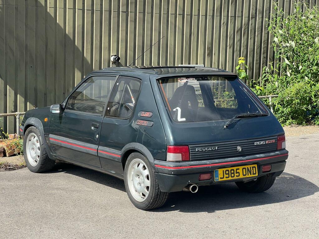 Peugeot 205 Hatchback Blue #4