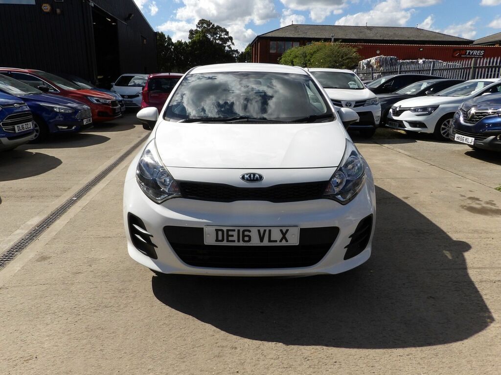 Kia RIO 1.25 1 Hatchback Euro 6 84 Bhp DE16VLX White #2