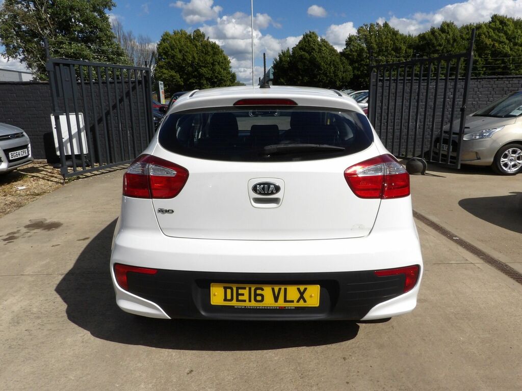 Kia RIO 1.25 1 Hatchback Euro 6 84 Bhp DE16VLX White #5