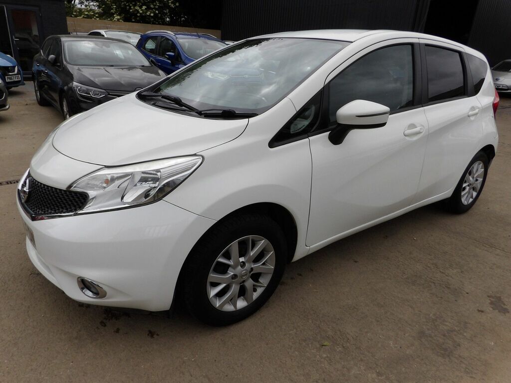 Nissan Note 1.2 Acenta Premium Hatchback Eur RV66FDN White #3