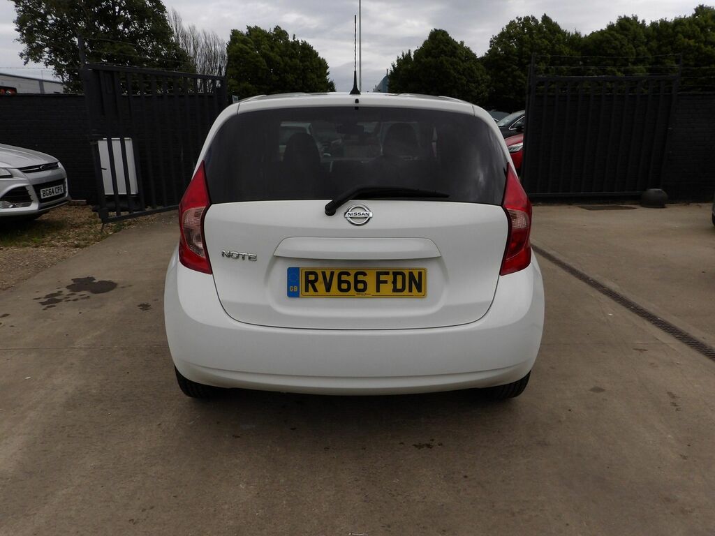 Nissan Note 1.2 Acenta Premium Hatchback Eur RV66FDN White #5