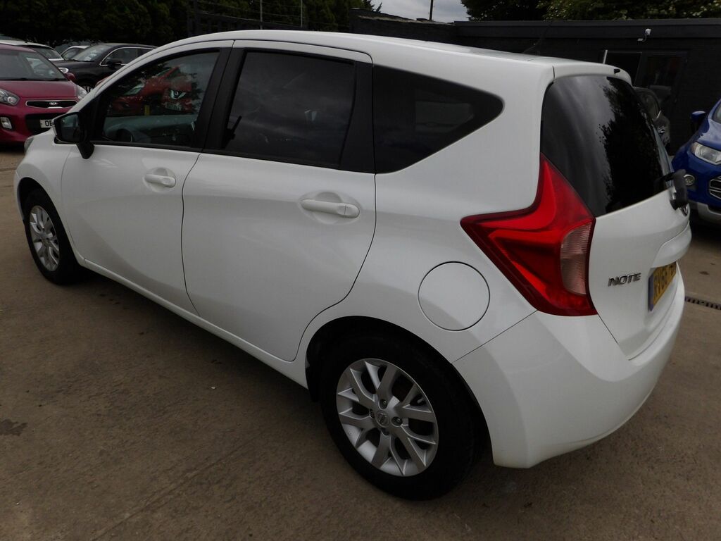 Nissan Note 1.2 Acenta Premium Hatchback Eur RV66FDN White #4