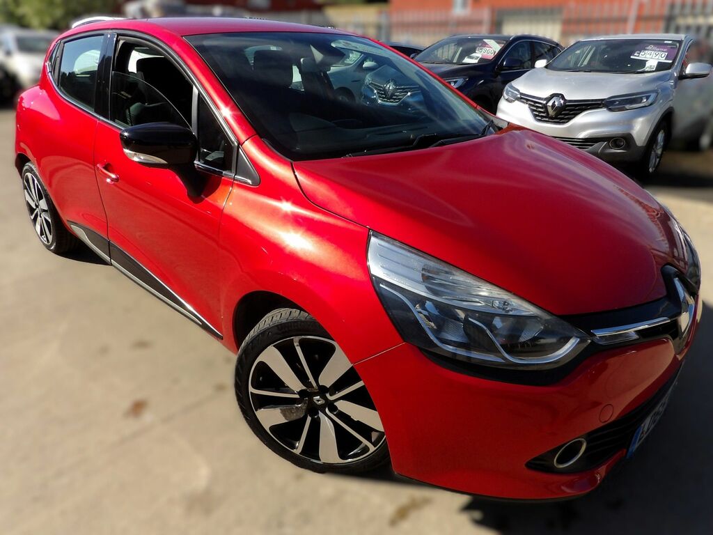 Renault Clio 1.5 Dci Dynamique S Nav Hatchback Manua Red