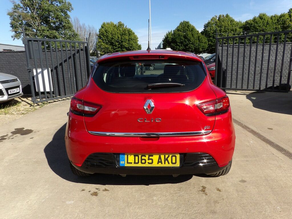 Renault Clio 1.5 Dci Dynamique S Nav Hatchback Manua LD65AKO Red #5