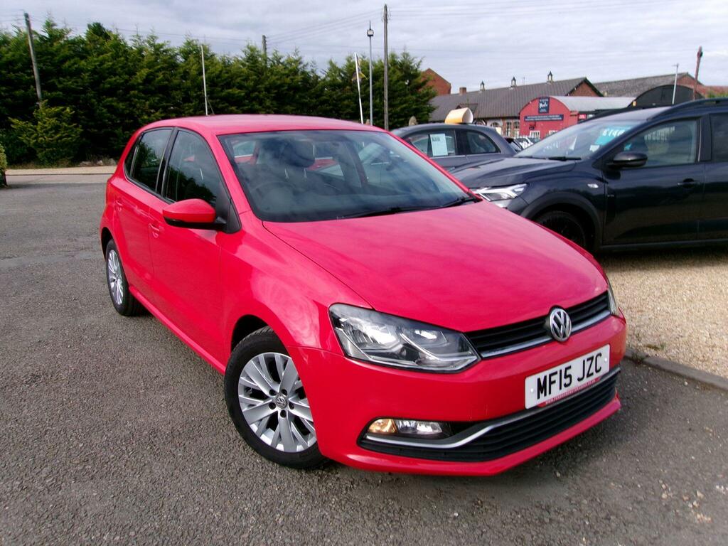 Volkswagen Polo 1.0 Bluemotion Tech Se Euro 6 Ss Red