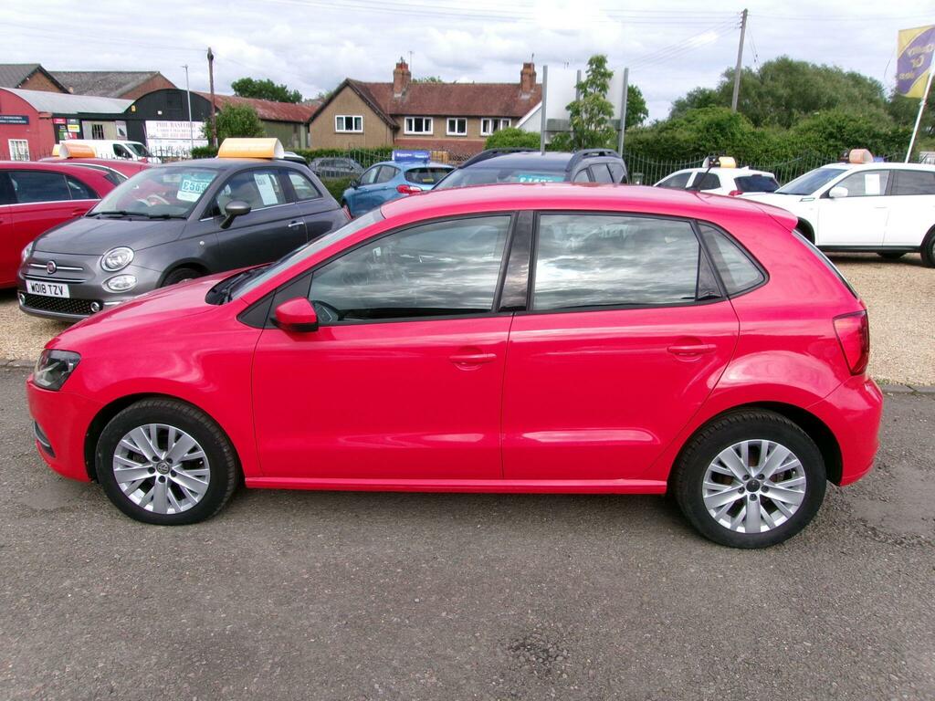 Volkswagen Polo 1.0 Bluemotion Tech Se Euro 6 Ss Red #5