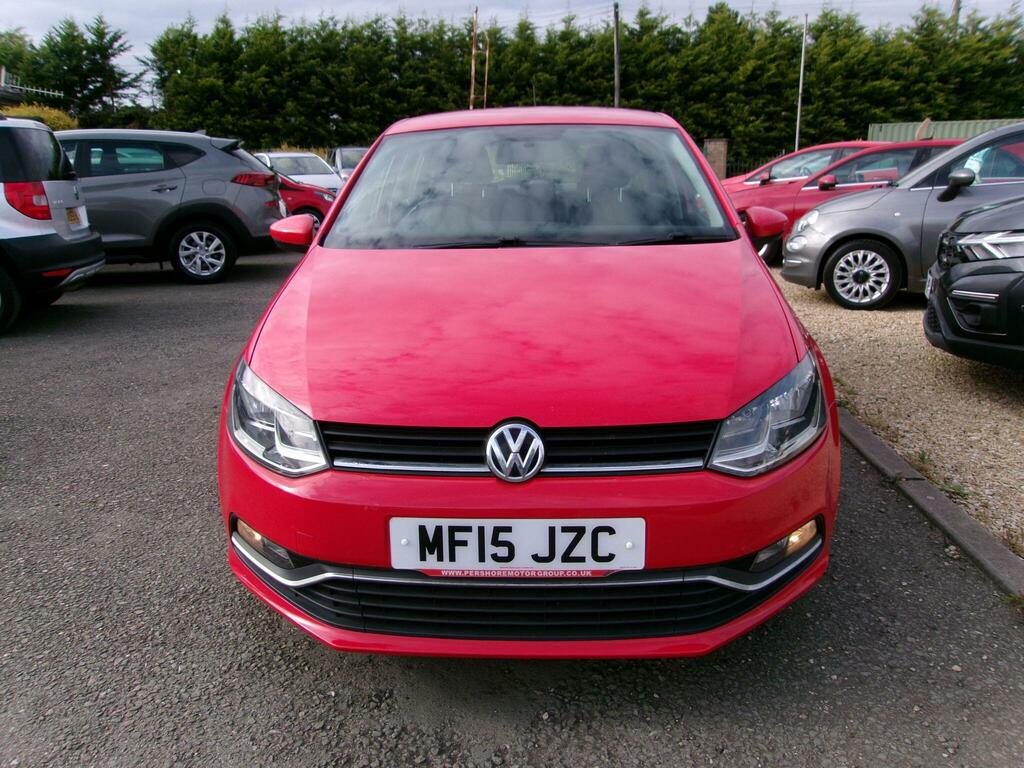 Volkswagen Polo 1.0 Bluemotion Tech Se Euro 6 Ss Red #2