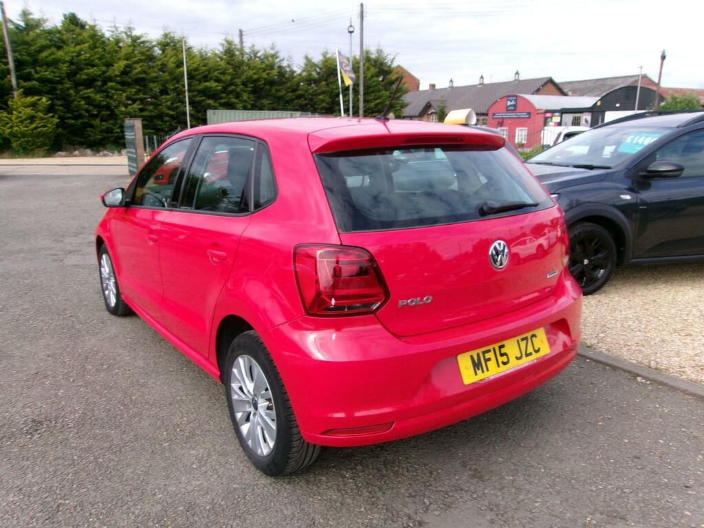 Volkswagen Polo 1.0 Bluemotion Tech Se Euro 6 Ss Red #4