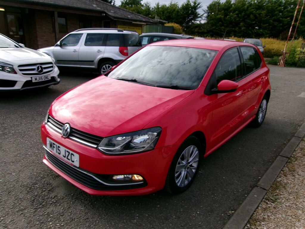 Volkswagen Polo 1.0 Bluemotion Tech Se Euro 6 Ss Red #3