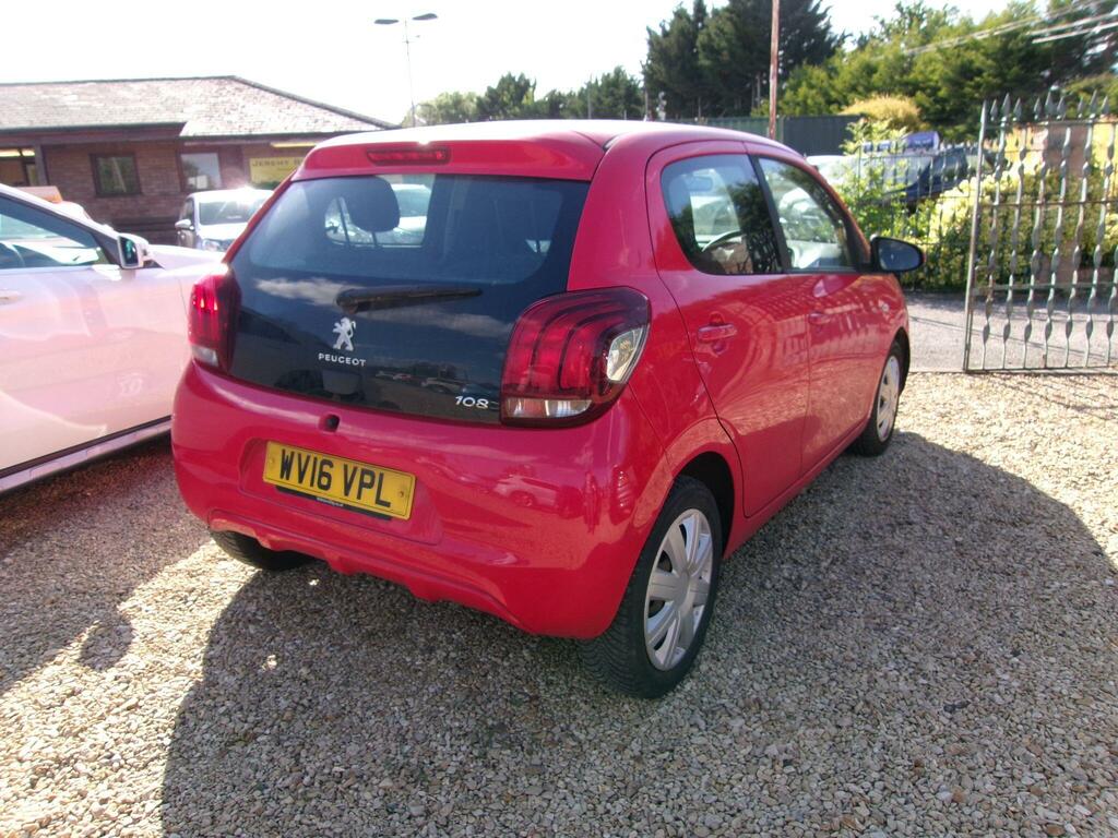 Peugeot 108 1.0 Active Euro 6 Red #4