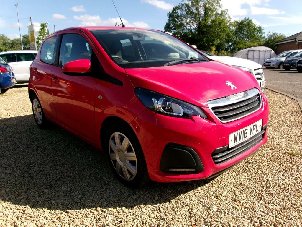 Peugeot 108 1.0 Active Euro 6 Red