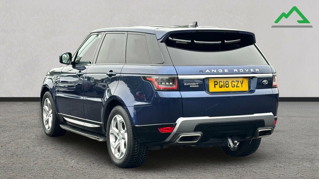 Land Rover Range Rover Sport 3.0 Sd V6 Hse Suv 4Wd Euro 6 Ss PG18GZY Blue #5