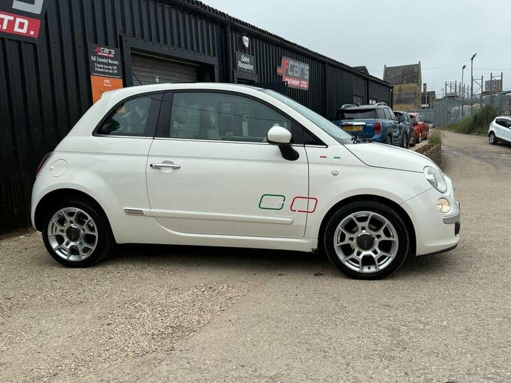 Fiat 500 1.2 Lounge Euro 5 Ss White #2