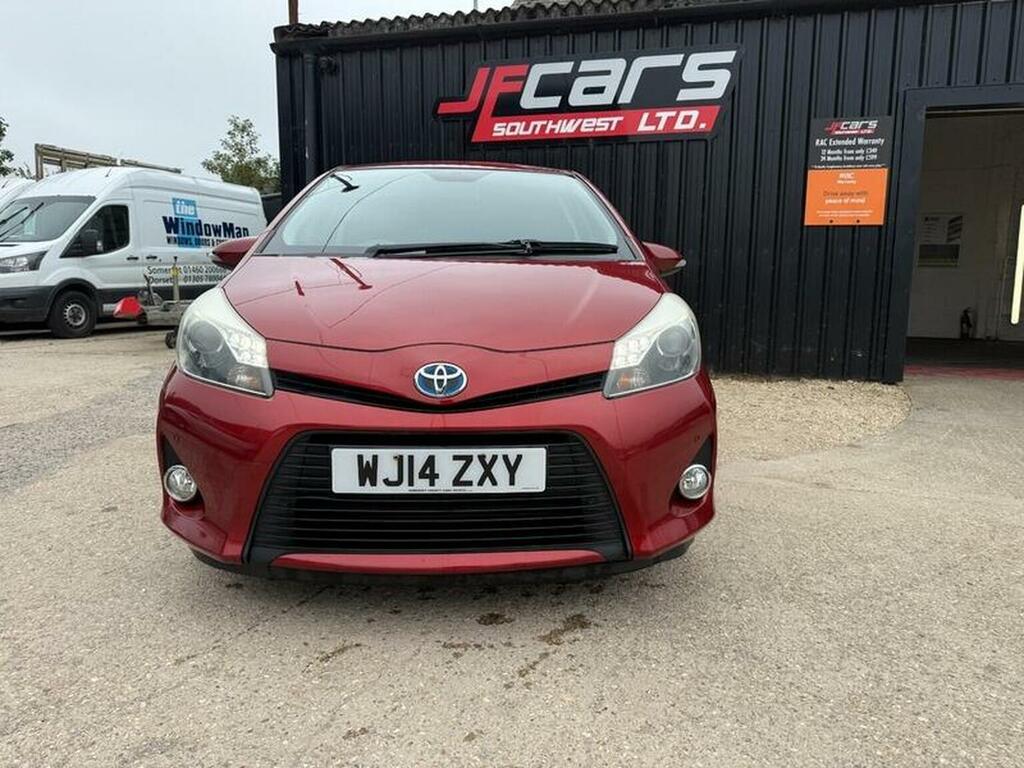 Toyota Yaris 1.5 Vvt-h Icon Plus Cvt Euro 5 WJ14ZXY Red #4