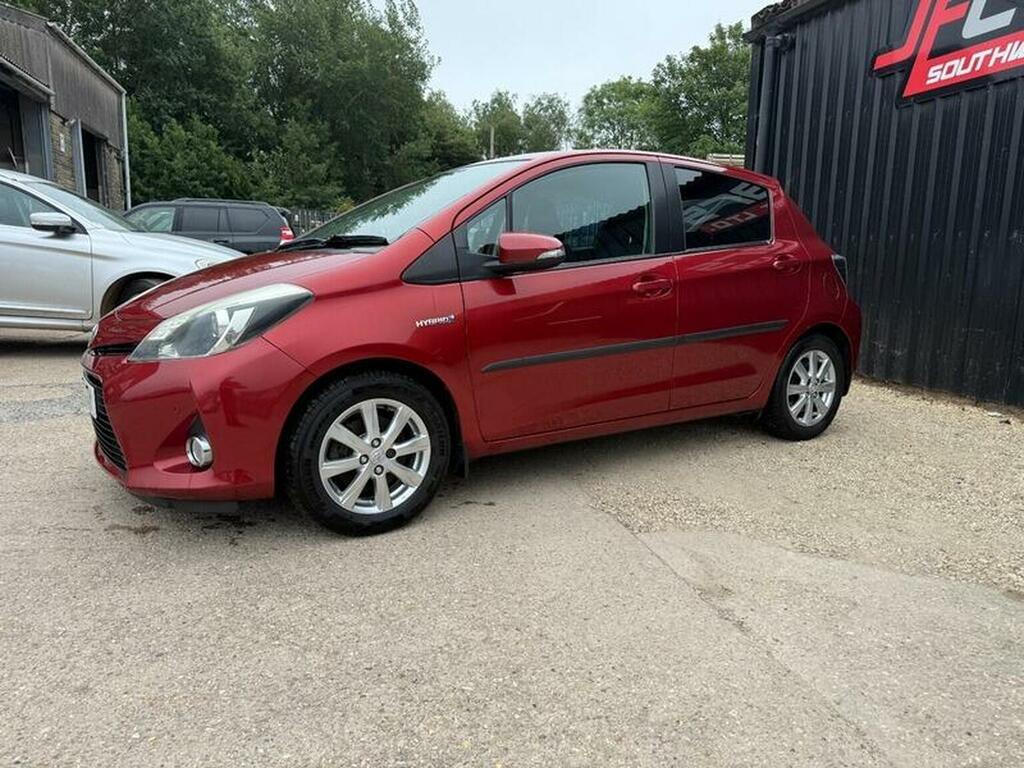 Toyota Yaris 1.5 Vvt-h Icon Plus Cvt Euro 5 WJ14ZXY Red #6