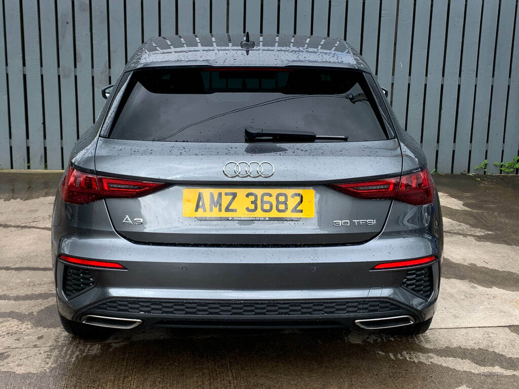 Audi A3 30 Tfsi S Line AMZ3682 Grey #4