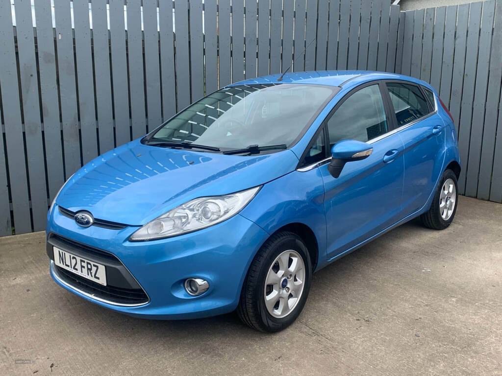 Ford Fiesta 1.6 Tdci 95 Zetec Econetic Blue