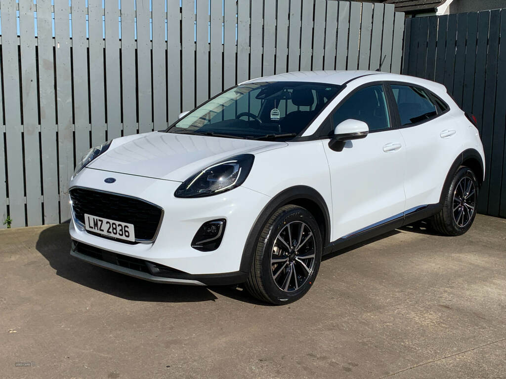 Ford Puma 1.0 Ecoboost Hybrid Mhev Titanium Dct White