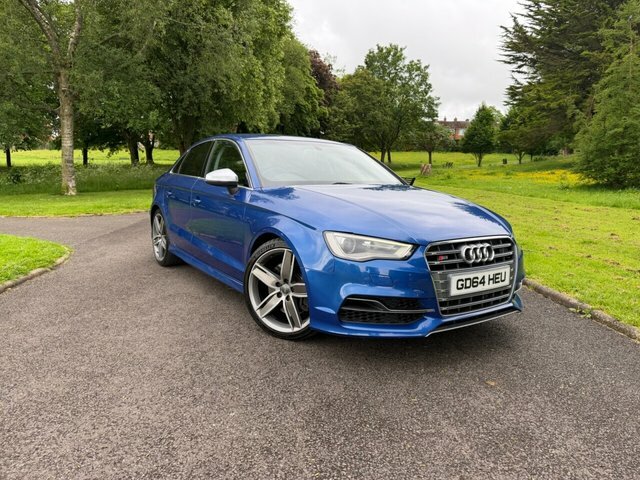 Audi S3 2.0 Tfsi Saloon S Tronic Quattro Euro 6 Blue