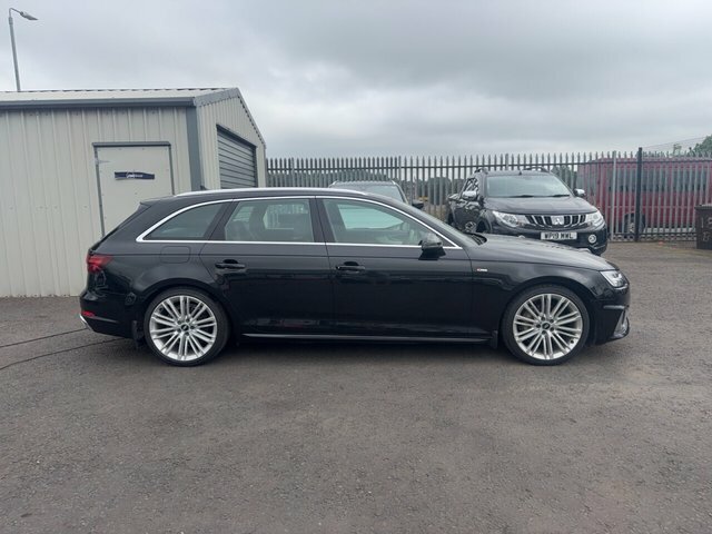 Audi A4 Avant 2.0 Tdi 40 S Line Estate S Tronic Quatt Black #5
