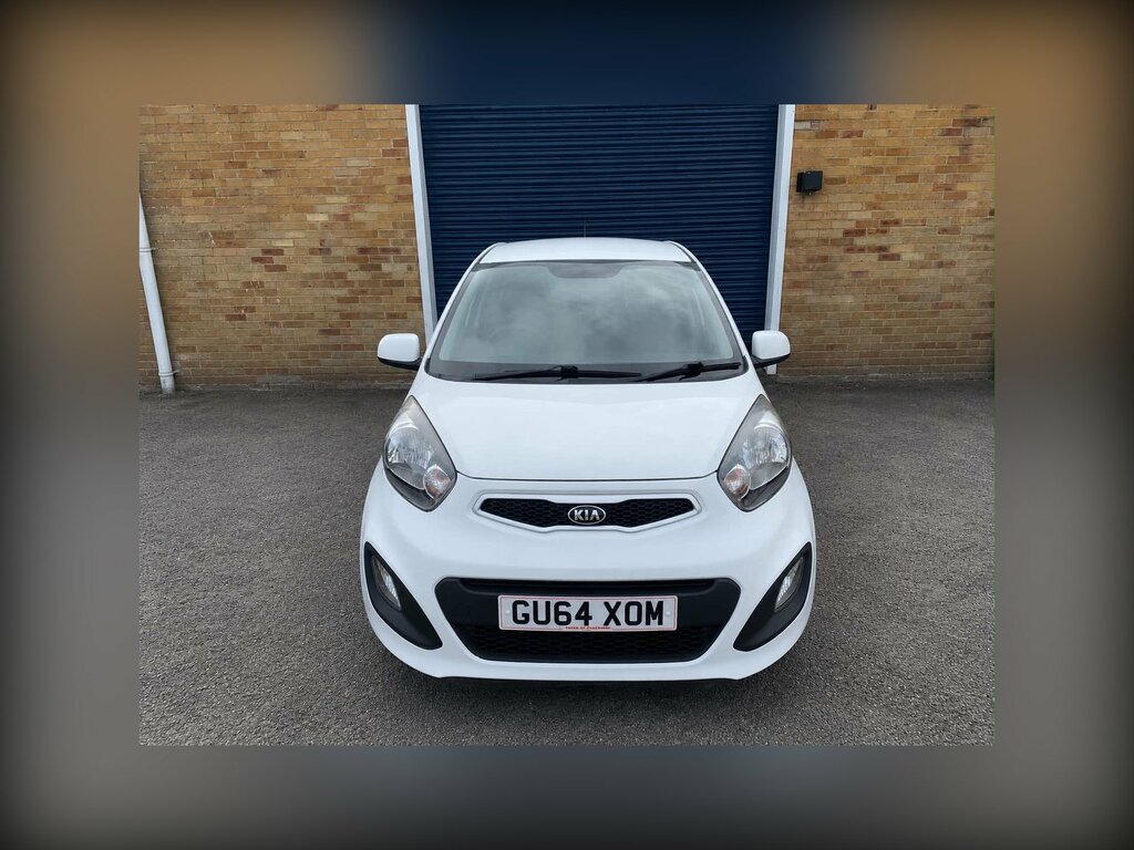 Kia Picanto 1.0 1 Hatchback Euro 5 68 Bhp GU64XOM White #2