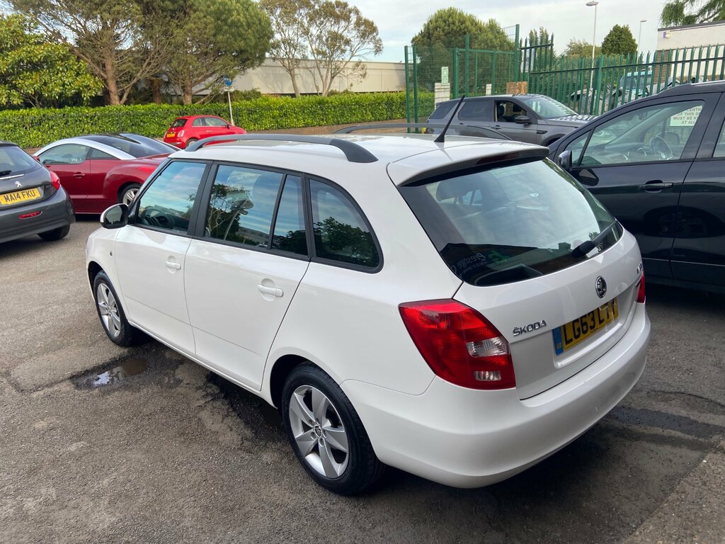 Skoda Fabia 1.2 Tdi Greenline II Estate Euro White #5