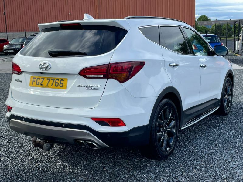 Hyundai Santa Fe Wiggins Ed Bdr Crdi A White #2