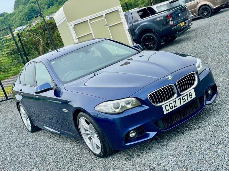 BMW 5 Series M Sport CGZ7578 Blue #4
