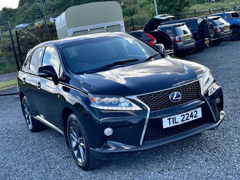 Lexus RX F Sport Cvt Black #5