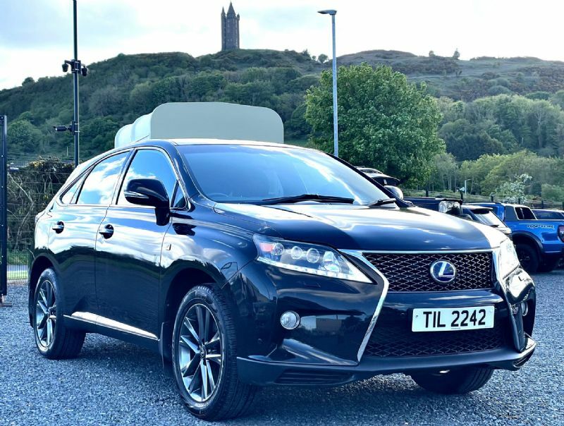 Lexus RX F Sport Cvt Black