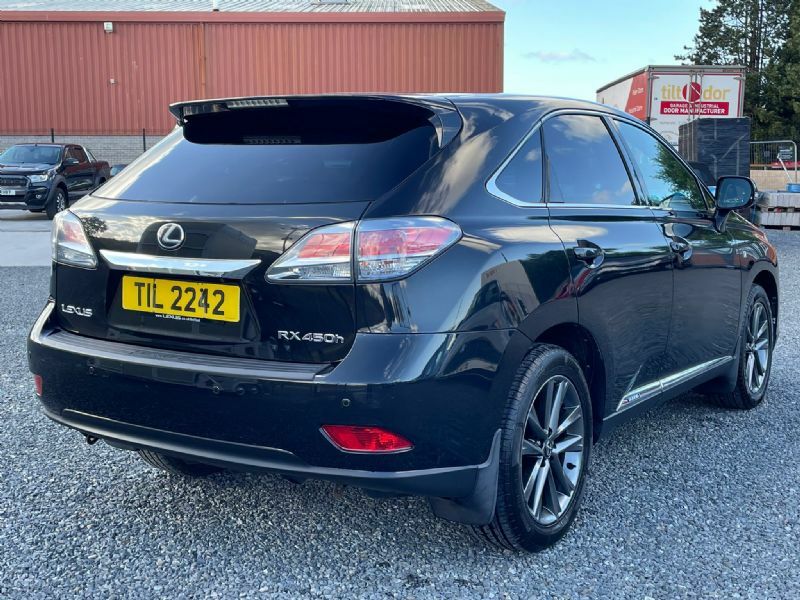 Lexus RX F Sport Cvt Black #6