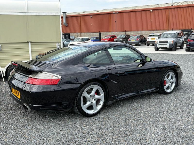 Porsche 911 3.6 Turbo Black #3