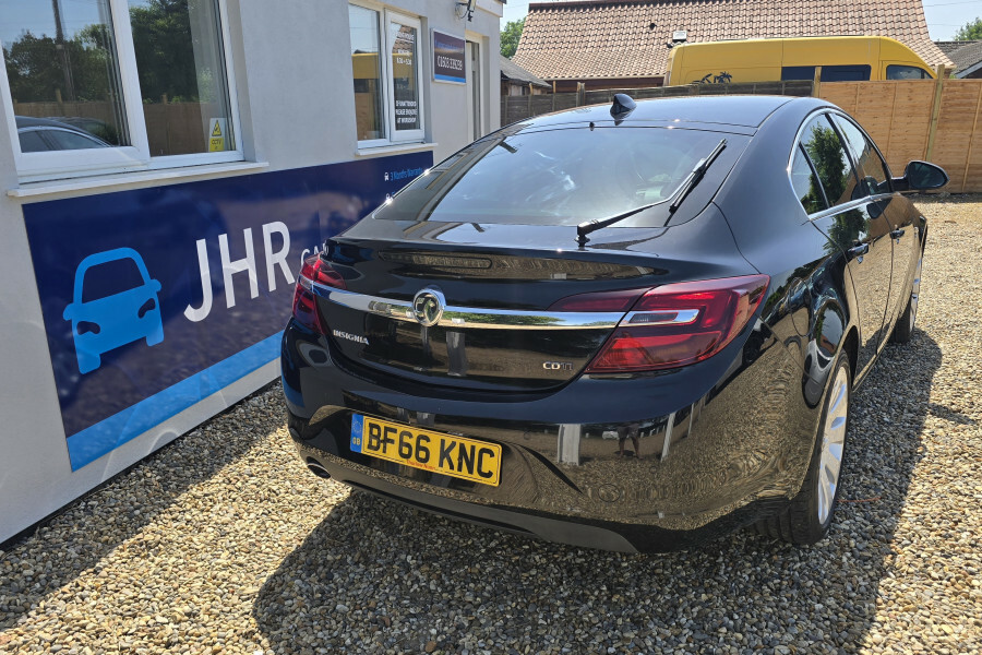 Vauxhall Insignia Saloon BF66KNC Black #3