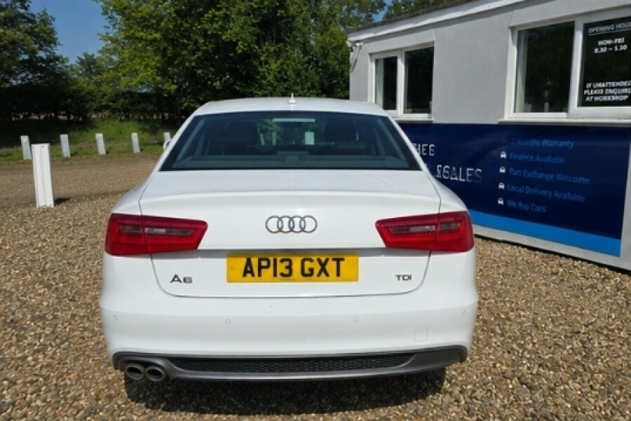 Audi A6 Saloon White #4