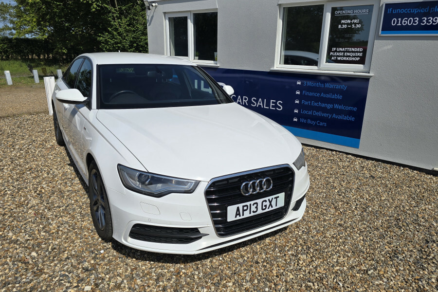 Audi A6 Saloon White #6
