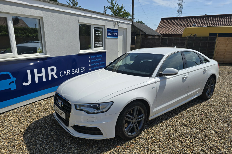 Audi A6 Saloon White