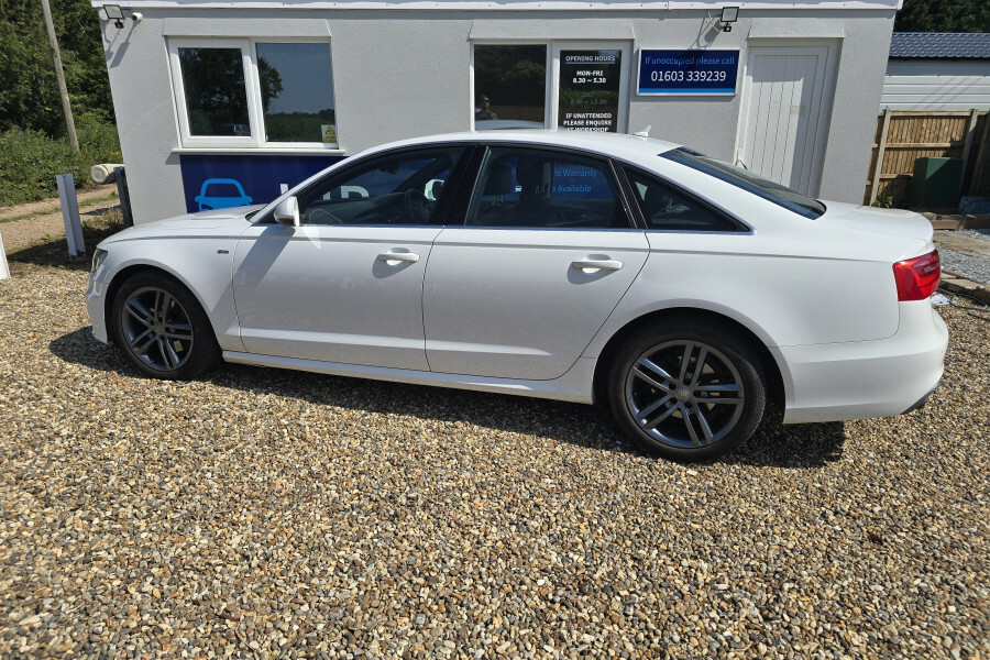 Audi A6 Saloon White #5