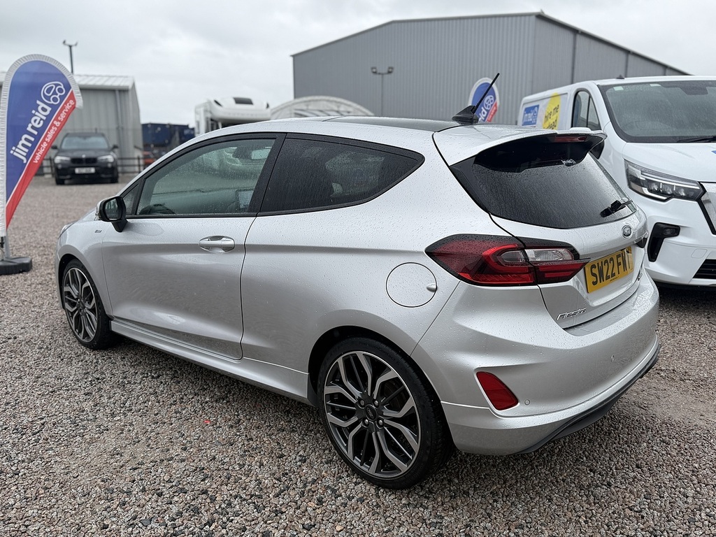 Ford Fiesta T Ecoboost Mhev St-line Vignale LL07KEZ Silver #2