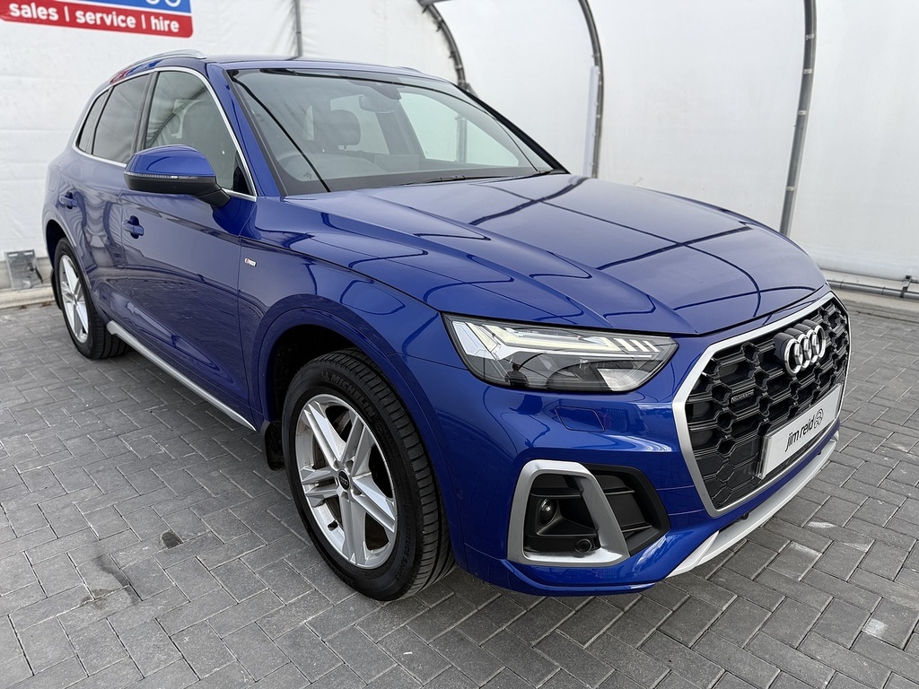 Audi Q5 Tfsi S Line Blue #4